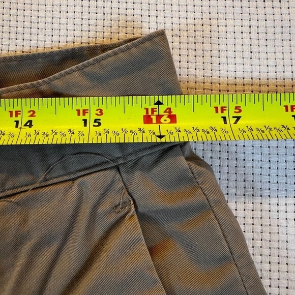 Michael Kors Men's Classic Flat Front‎ Khaki Shorts Size 32 - Picture 5 of 9